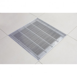 Aluminium Access Floor Grille 599mm x 595mm x 30mm - Without Damper
