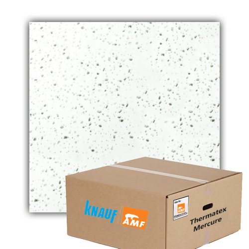 AMF Thermatex Mercure 600mm x 600mm Ceiling Tiles - Box of 16
