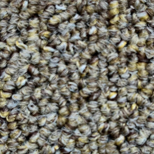 JHS Rimini Plain 111 Mustard Carpet Tiles- Box of 20