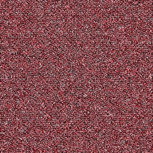 JHS Rimini Plain 110 Red Carpet Tiles- Box of 20