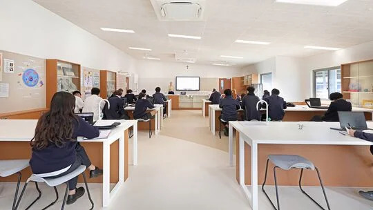 College vinyl floor tiles